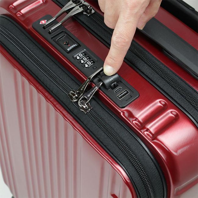 最大42% 2/11限定 バーマス インターシティ スーツケース 機内持ち込み BERMAS 60520 Sサイズ 35L フロントオープン ストッパー USB | BERMAS | 10