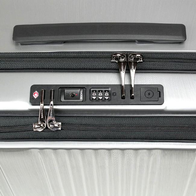 最大36% 5/22限定 バーマス インターシティ スーツケース BERMAS 60521 Mサイズ 53L フロントオープン ストッパー付き USBポート 軽量｜selection｜09