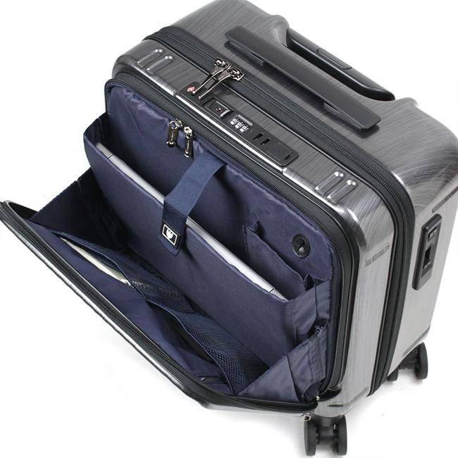 BERMAS バーマス インターシティ スーツケース 機内持ち込み 33L 1-3泊] バーマス インターシティ スクエア 33L ブラック