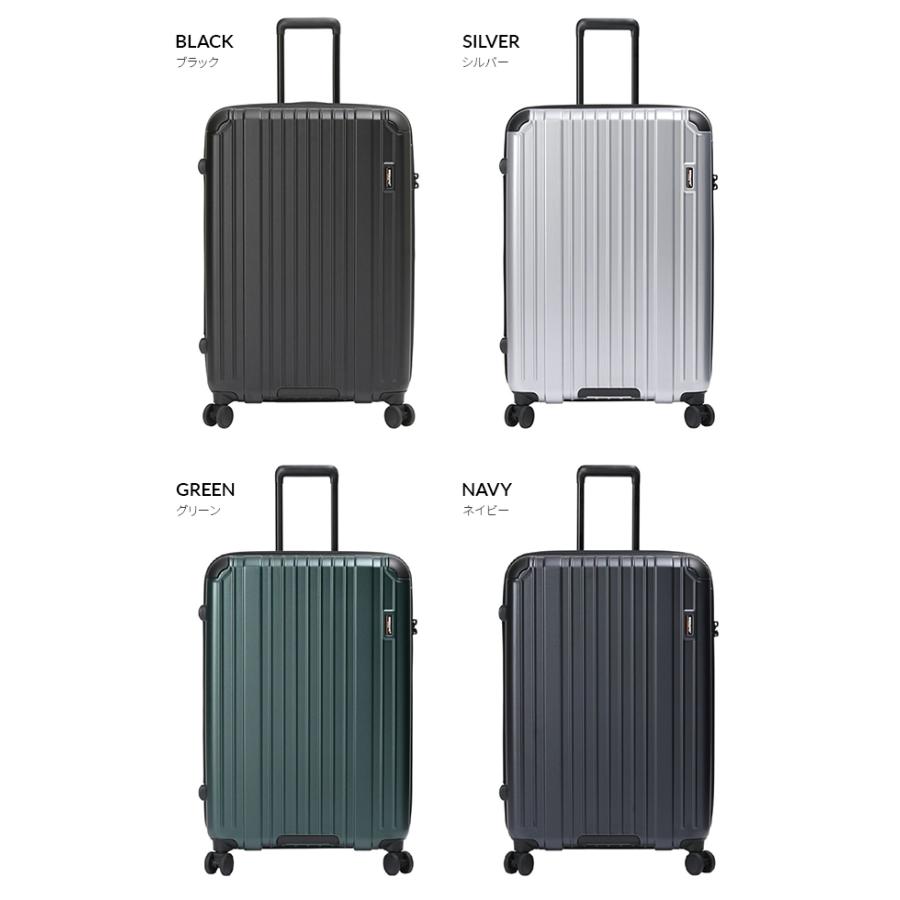 BERMAS（バーマス） スーツケース Lサイズ 91L 軽量 大容量 USBポート