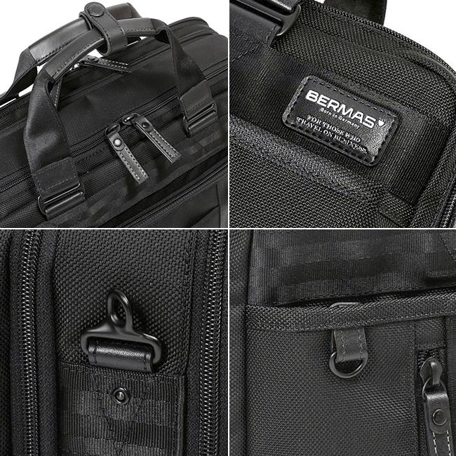 最大42% 1/4限定 バーマス バウアー3 ビジネスバッグ 2WAY ブリーフケース 2室 A4 拡張 軽量 撥水 防水 耐水 メンズ ブランド BERMAS 60631 | BERMAS | 11