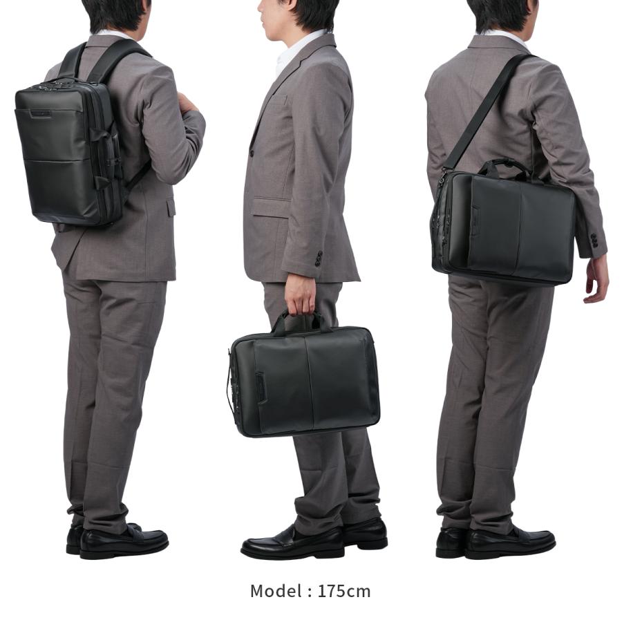最大41% 4/25限定 バーマス ビジネスバッグ ビジネスリュック ブリーフケース メンズ ブランド 拡張 撥水 B4 PC収納 13インチ BERMAS 60638 shpr_4