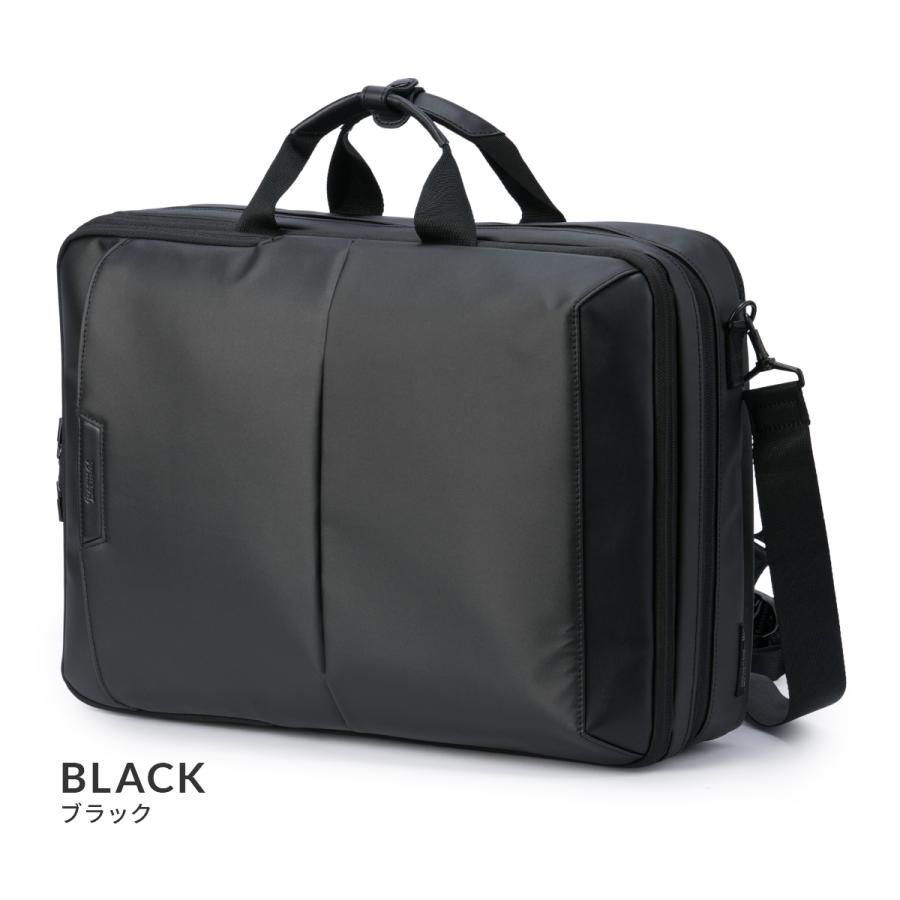 極美品　バーマス　ビジネスリュック　3way ブリーフケース　ブラック　メンズ バーマス リュック BERMAS 3WAY バックパック ブリーフケース