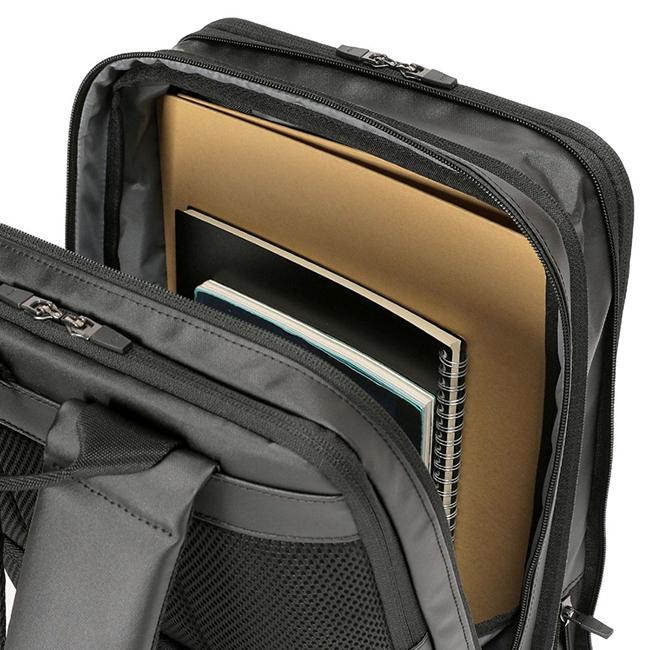 バーマス ディルートフレックス ビジネスリュック 2室 拡張 9L/12L B4 軽量 撥水 メンズ ブランド BERMAS DULITE FLEX 60641 | BERMAS | 09