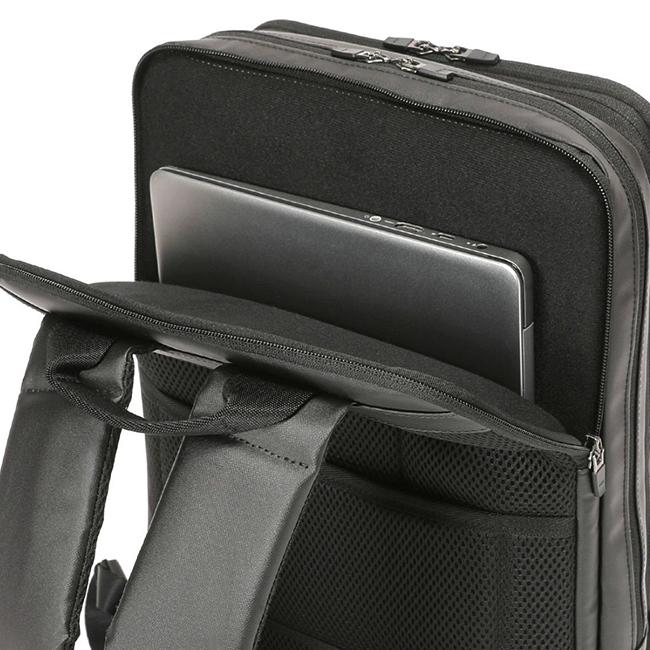 バーマス ディルートフレックス ビジネスリュック 2室 拡張 9L/12L B4 軽量 撥水 メンズ ブランド BERMAS DULITE FLEX 60641 | BERMAS | 11