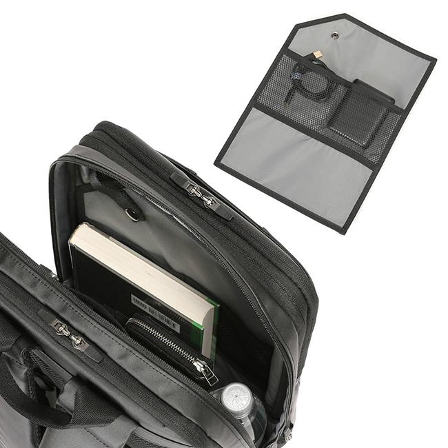 最大41% 3/5限定 バーマス ディルートフレックス ビジネスリュック 2室 拡張 9L/12L B4 軽量 撥水 メンズ ブランド BERMAS DULITE FLEX 60641 | BERMAS | 08