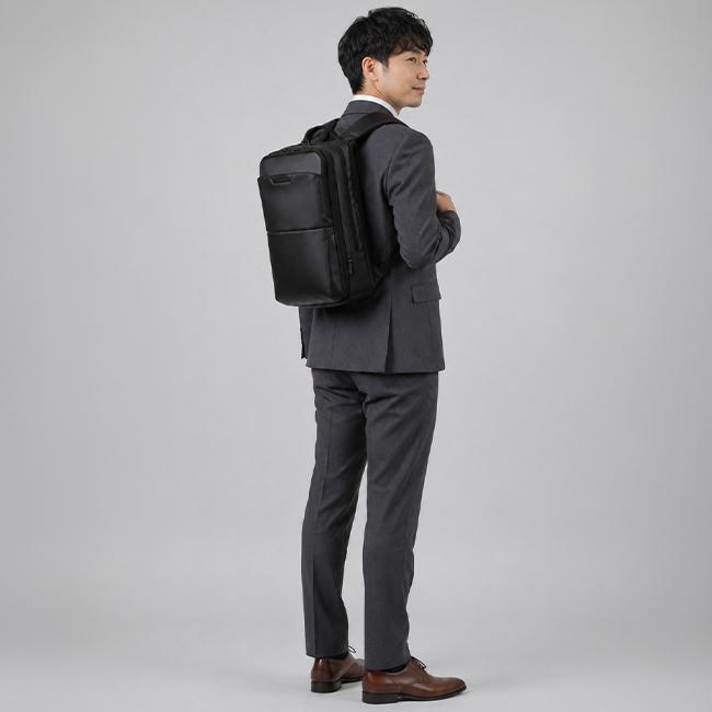 最大42% 9/15限定 バーマス ディルートフレックス ビジネスリュック 2室 拡張 9L/14L 軽量 撥水 メンズ ブランド BERMAS DULITE FLEX 60642 shpr | BERMAS | 04