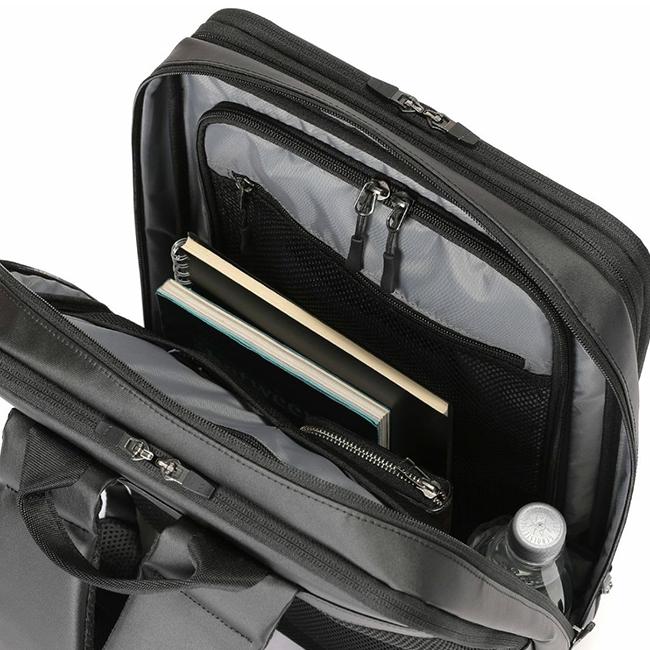 グレー BERMAS 最大41% 10/5限定 バーマス ビジネスリュック メンズ