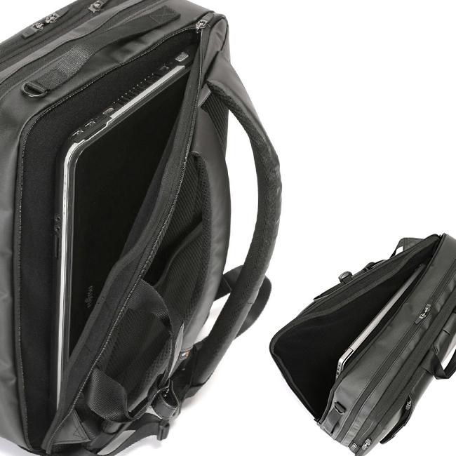 バーマス ディルートフレックス ビジネスバッグ 3WAY リュック 拡張 10L/16L B4 軽量 撥水 BERMAS DULITE FLEX 60645 | BERMAS | 12