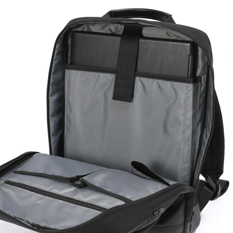 バーマス フリーランサー フォールド ビジネスリュック メンズ 小さめ 薄マチ 薄型 A4 B4 BERMAS Freelancer FOLD 60657 | BERMAS | 09