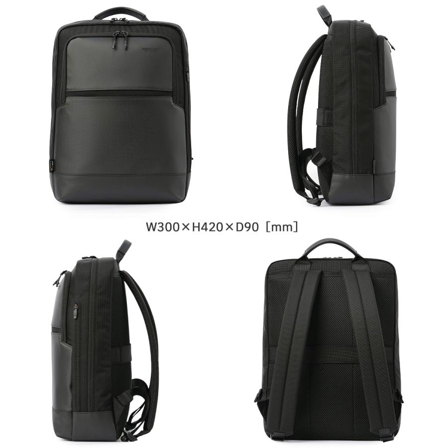 バーマス フリーランサー フォールド ビジネスリュック メンズ 小さめ 薄マチ 薄型 A4 B4 BERMAS Freelancer FOLD 60657 | BERMAS | 04