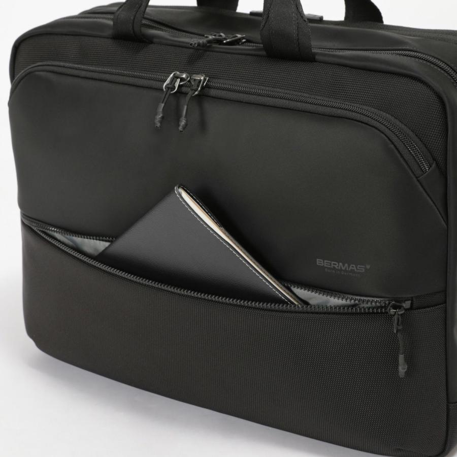 最大51% 3/3限定 バーマス ビジネスバッグ メンズ ブランド 50代 40代 大容量 軽量 撥水 黒 B4 2WAYブリーフケース シティスケイプ BERMAS CITYSCAPE 60693 | BERMAS | 10