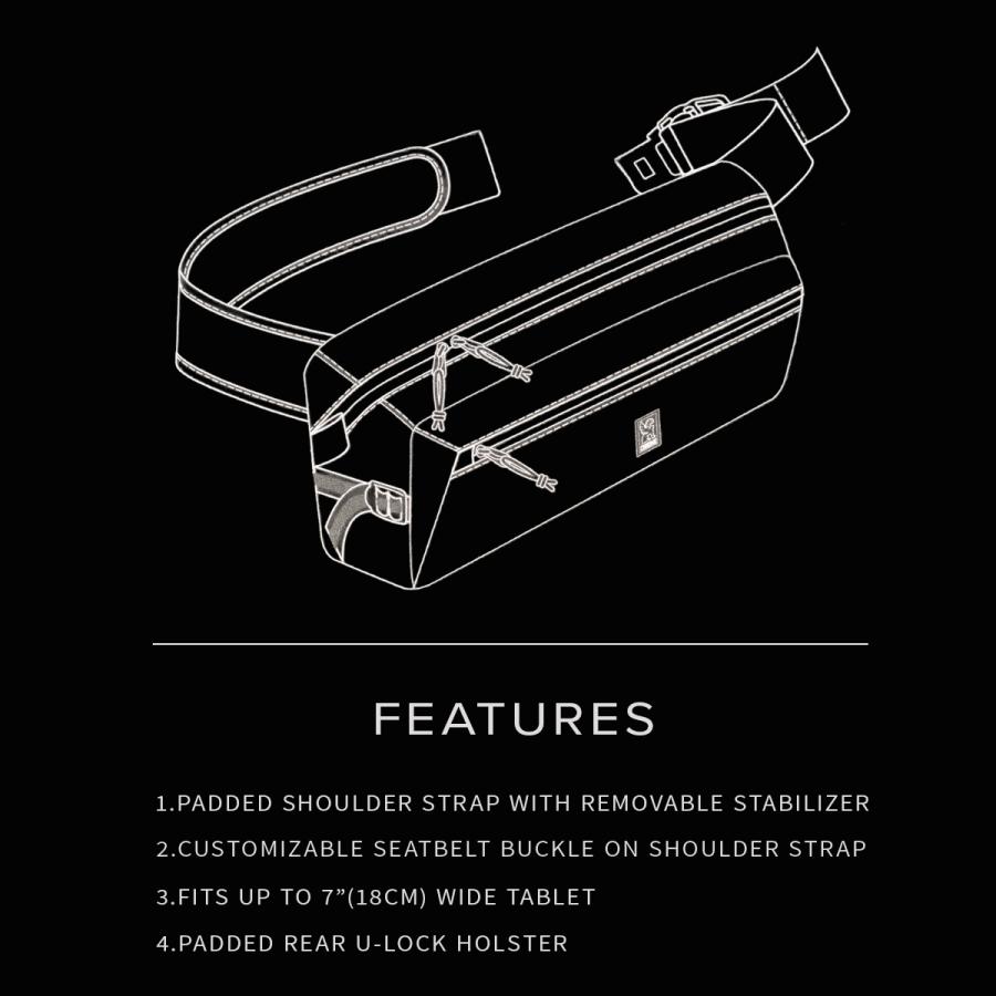 最大42% 4/22限定 クローム インダストリーズ カデット スリングバッグ ワンショルダーバッグ 9L 撥水 防水 耐水 CHROME INDUSTRIES KADET BG196 | CHROME | 04