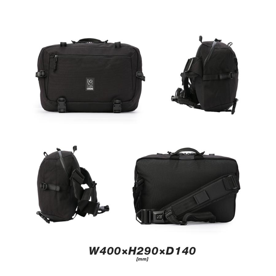 【ほぼ新品】Chrome kadetメッセンジャーバッグ ブラック CHROME クローム / ボディバッグ メッセンジャーバッグ / KADET