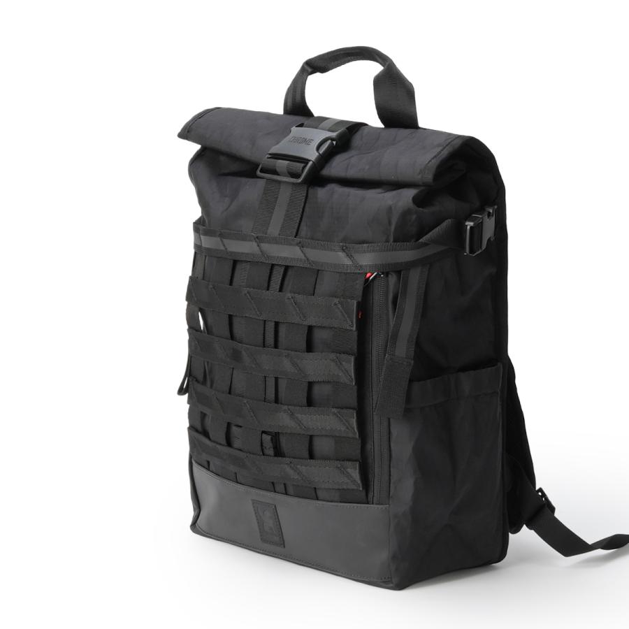クローム インダストリーズ バラージ バックパック ロールトップ リュック 18L 撥水 防水 耐水 CHROME INDUSTRIES BARRAGE BG366 | CHROME | 07