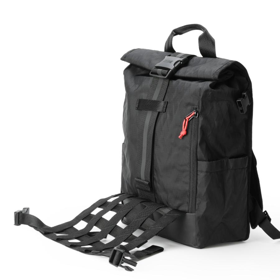 クローム インダストリーズ バラージ バックパック ロールトップ リュック 18L 撥水 防水 耐水 CHROME INDUSTRIES BARRAGE BG366 | CHROME | 08