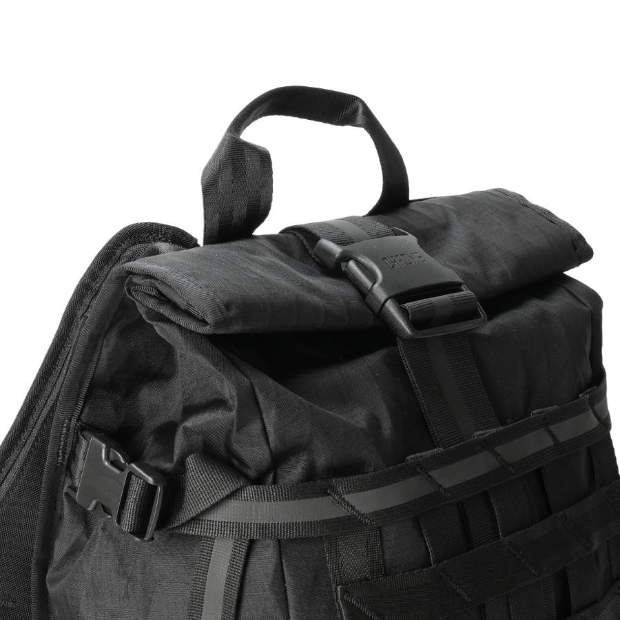 クローム インダストリーズ バラージ バックパック ロールトップ リュック 18L 撥水 防水 耐水 CHROME INDUSTRIES BARRAGE BG366 | CHROME | 09