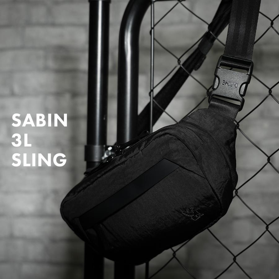 クローム インダストリーズ サビン スリングバッグ ボディバッグ 3L 軽量 CHROME INDUSTRIES SABIN BG386 | CHROME | 02