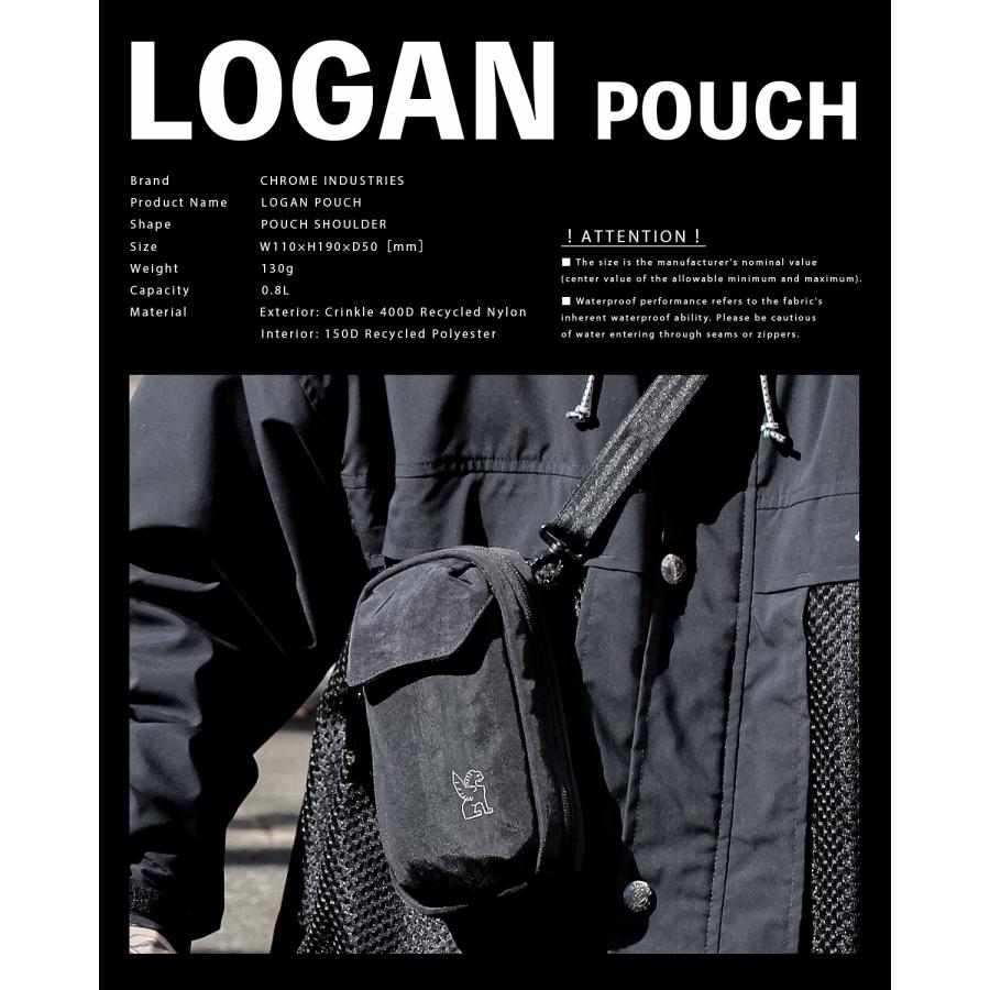 CHROME 最大47% 11/25から クローム インダストリーズ ローガンポーチ