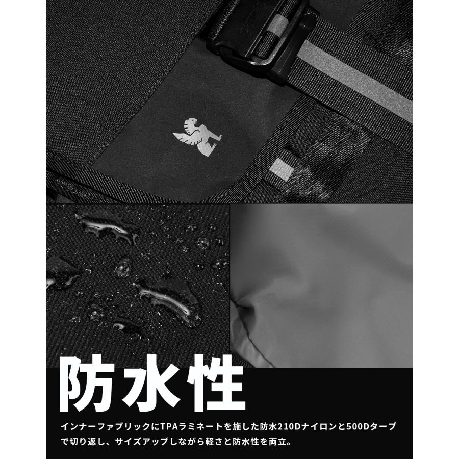 最大51% 9/15限定 クローム インダストリーズ ワルシャワ リュック バックパック 30L B4 撥水 防水 耐水 ブラック CHROME INDUSTRIES WARSAW BG390 | CHROME | 06