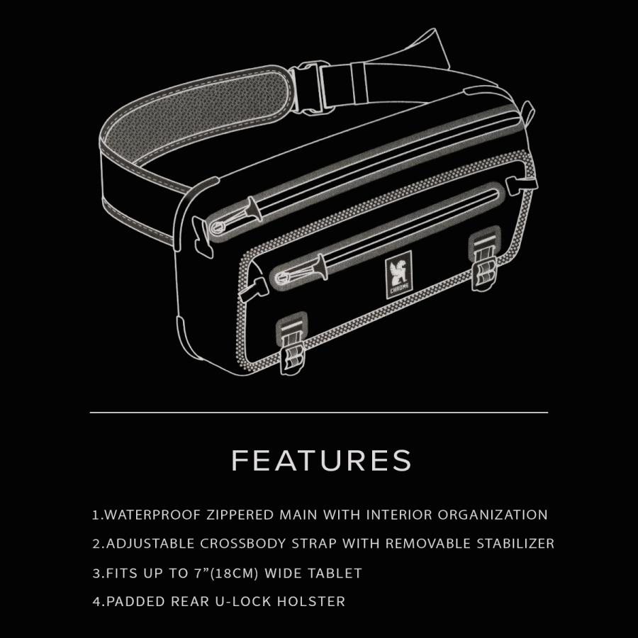 最大42% 3/30限定 クローム インダストリーズ カデット WP ワンショルダーバッグ スリングバッグ 8L ウォータープルーフ CHROME INDUSTRIES KADET BG393 | CHROME | 03