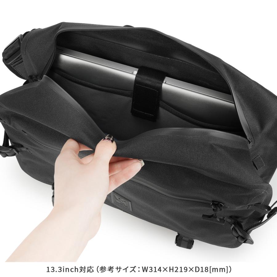 クローム インダストリーズ カデット マックスウォータープルーフ スリングバッグ 17L 撥水 防水 耐水 CHROME INDUSTRIES KADET BG394 | CHROME | 16