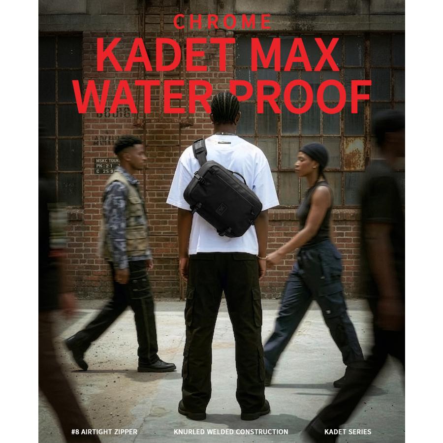 クローム インダストリーズ カデット マックスウォータープルーフ スリングバッグ 17L 撥水 防水 耐水 CHROME INDUSTRIES KADET BG394 | CHROME | 01