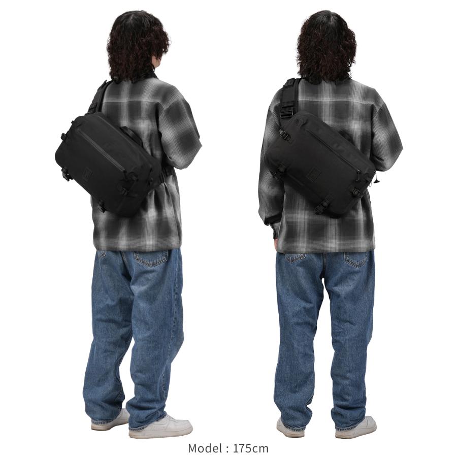 クローム インダストリーズ カデット マックスウォータープルーフ スリングバッグ 17L 撥水 防水 耐水 CHROME INDUSTRIES KADET BG394 | CHROME | 04