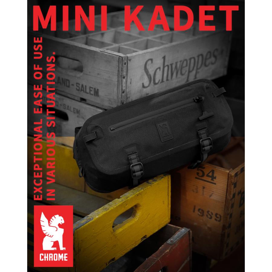 最大42% 3/30限定 クローム インダストリーズ カデット ワンショルダーバッグ ボディバッグ 5L ウォータープルーフ CHROME INDUSTRIES KADET BG395 | CHROME | 02