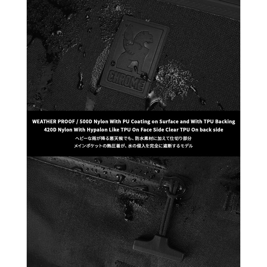 最大42% 3/30限定 クローム インダストリーズ カデット ワンショルダーバッグ ボディバッグ 5L ウォータープルーフ CHROME INDUSTRIES KADET BG395 | CHROME | 06