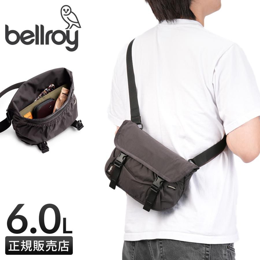 ベルロイ メッセンジャーバッグ ショルダーバッグ メンズ レディース ブランド 軽量 斜めがけ 小さめ ミニ B5 6L シンチ Bellroy BHMA | Bellroy