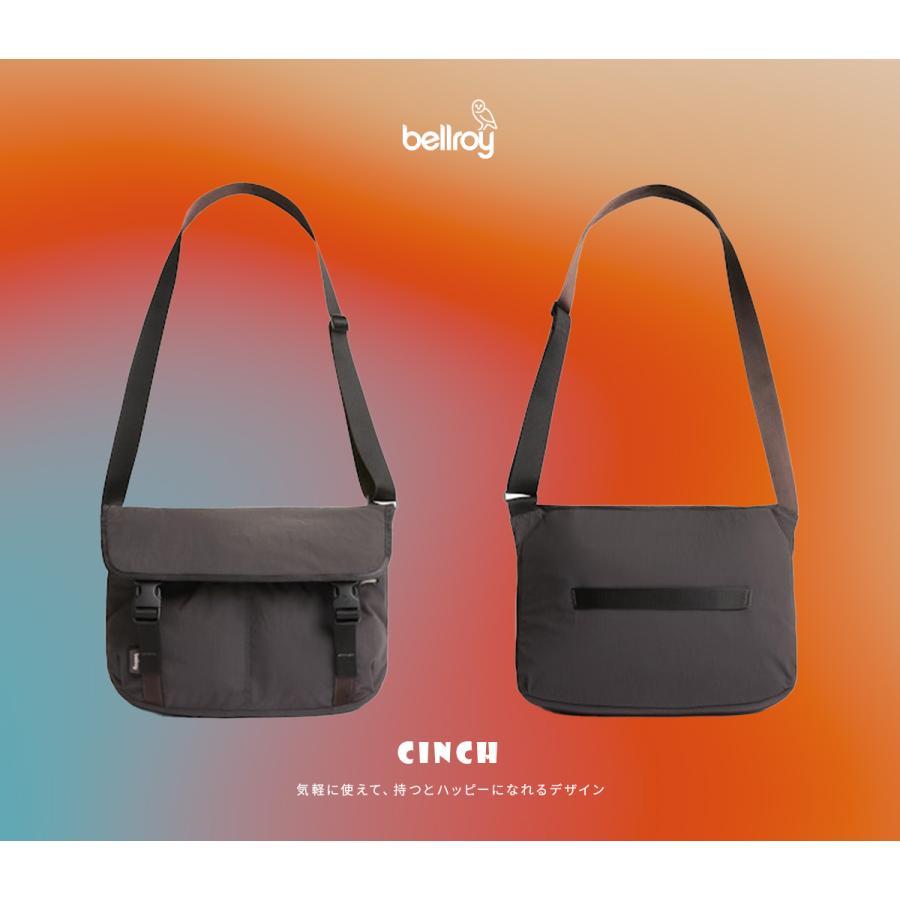 最大50% 12/25限定 ベルロイ シンチ メッセンジャーバッグ A4 12L 軽量 セットアップ Bellroy Cinch BHMB | Bellroy | 02
