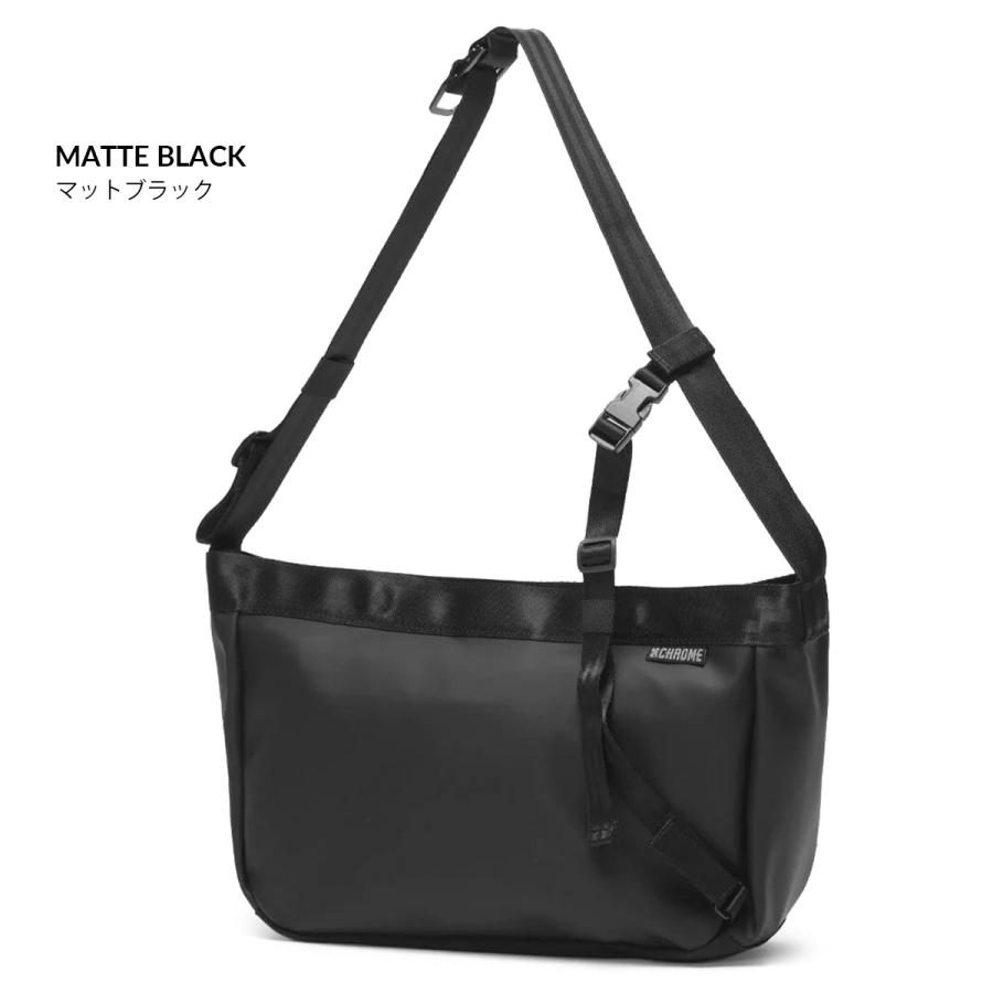 クローム インダストリーズ ニュースペーパー メッセンジャーバッグ 9L A4 軽量 耐水 CHROME INDUSTRIES JP198 BJ001 | CHROME | 03