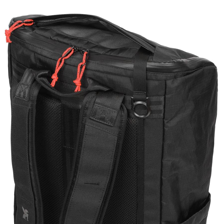 最大42% 3/30限定 クローム インダストリーズ ヴォルカン バックパック リュック 35L B4 ブラック XRF CHROME INDUSTRIES VOLCAN BJ003 | CHROME | 12