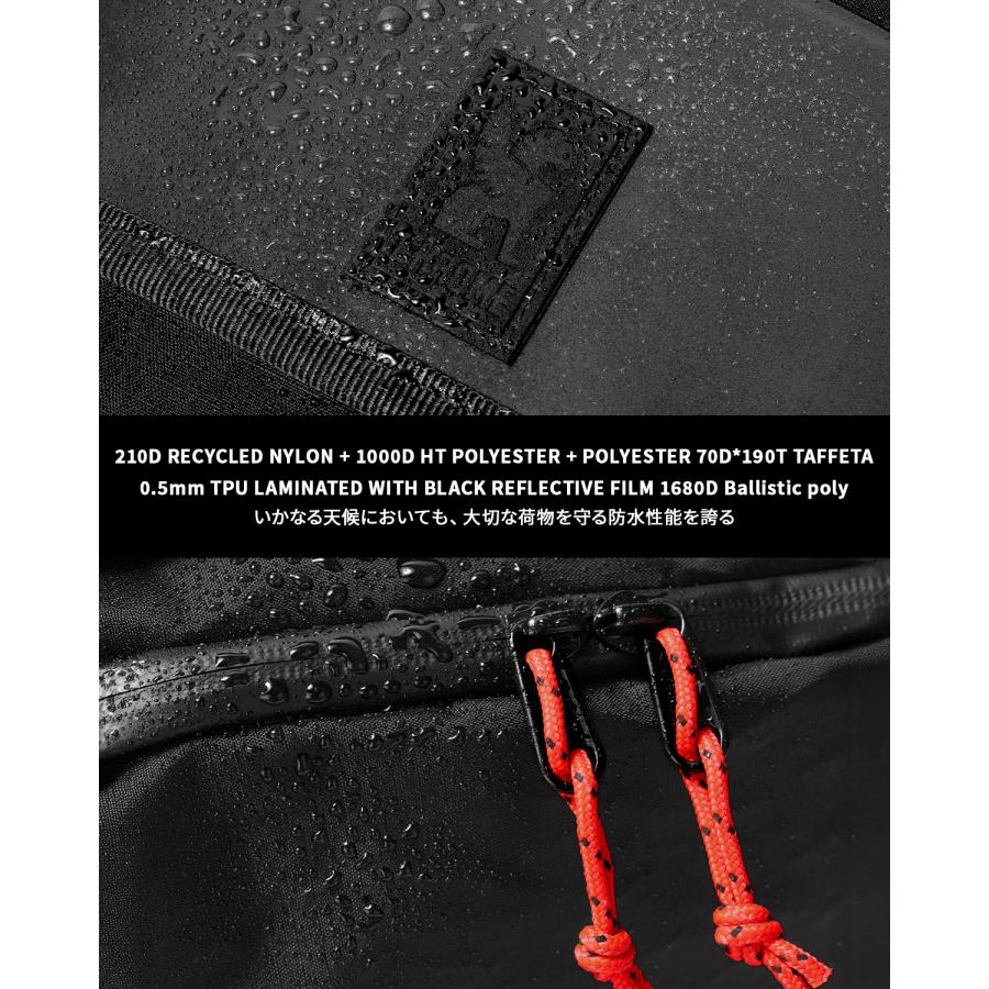 最大42% 3/30限定 クローム インダストリーズ ヴォルカン バックパック リュック 35L B4 ブラック XRF CHROME INDUSTRIES VOLCAN BJ003 | CHROME | 06