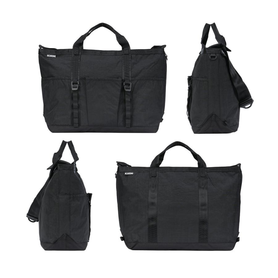 クローム インダストリーズ グローサリー トート メッセンジャーバッグ 28L B4 ブラッククリンクル CHROME INDUSTRIES GROCERY BJ004 | CHROME | 03