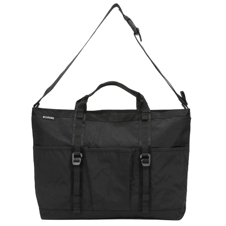 最大50% 5/15限定 クローム インダストリーズ グローサリー トート メッセンジャーバッグ 28L B4 ブラッククリンクル CHROME INDUSTRIES GROCERY BJ004 | CHROME | 06