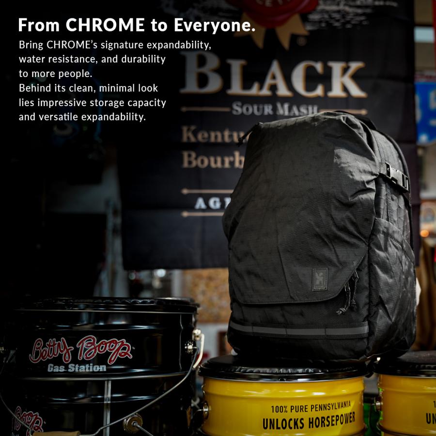 最大51% 3/3限定 クローム インダストリーズ エクストレック パック リュック バックパック メンズ シューズ収納 CHROME INDUSTRIES EXTLEK PACK BJ007 | CHROME | 03