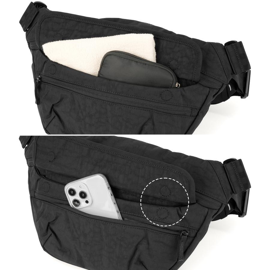 最大44% 3/22まで クローム インダストリーズ ボットフリップスリング ショルダーバッグ 8L ブラッククリンクル CHROME INDUSTRIES BOT FLAP SLING BJ008 | CHROME | 11