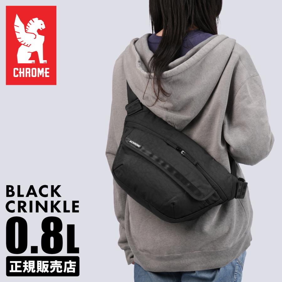 最大44% 3/22まで クローム インダストリーズ ボットフリップスリング ショルダーバッグ 8L ブラッククリンクル CHROME INDUSTRIES BOT FLAP SLING BJ008 | CHROME | 20