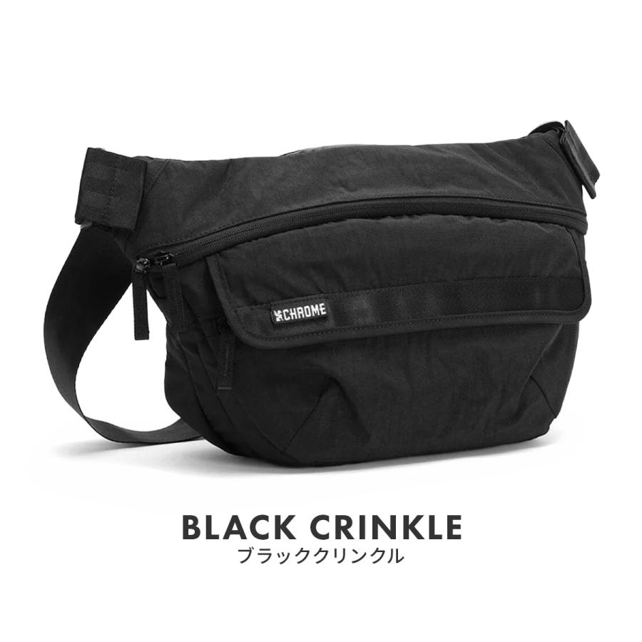 最大44% 3/22まで クローム インダストリーズ ボットフリップスリング ショルダーバッグ 8L ブラッククリンクル CHROME INDUSTRIES BOT FLAP SLING BJ008 | CHROME | 03