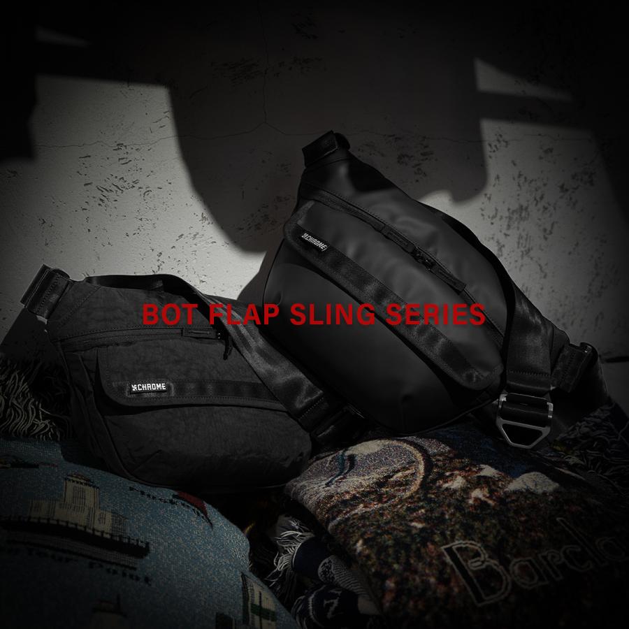 最大44% 3/22まで クローム インダストリーズ ボットフリップスリング ショルダーバッグ 8L ブラッククリンクル CHROME INDUSTRIES BOT FLAP SLING BJ008 | CHROME | 07