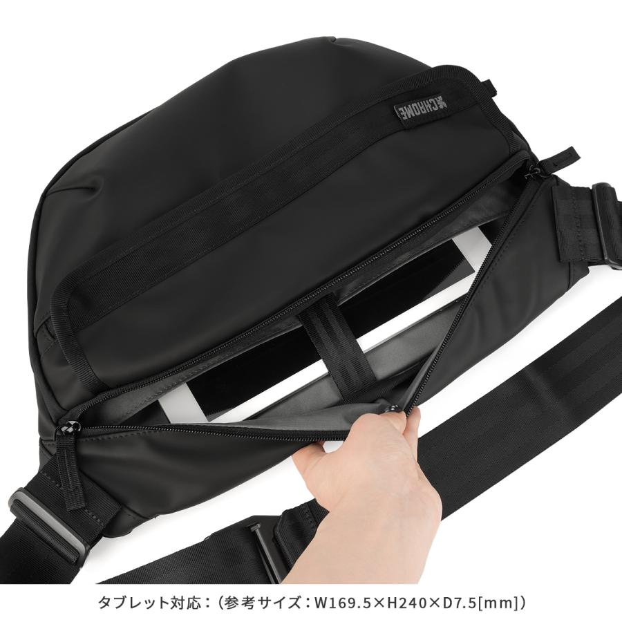 最大44% 3/22まで クローム インダストリーズ ボットフリップスリング ショルダーバッグ 8L マットブラック CHROME INDUSTRIES BOT FLAP SLING BJ008 | CHROME | 18