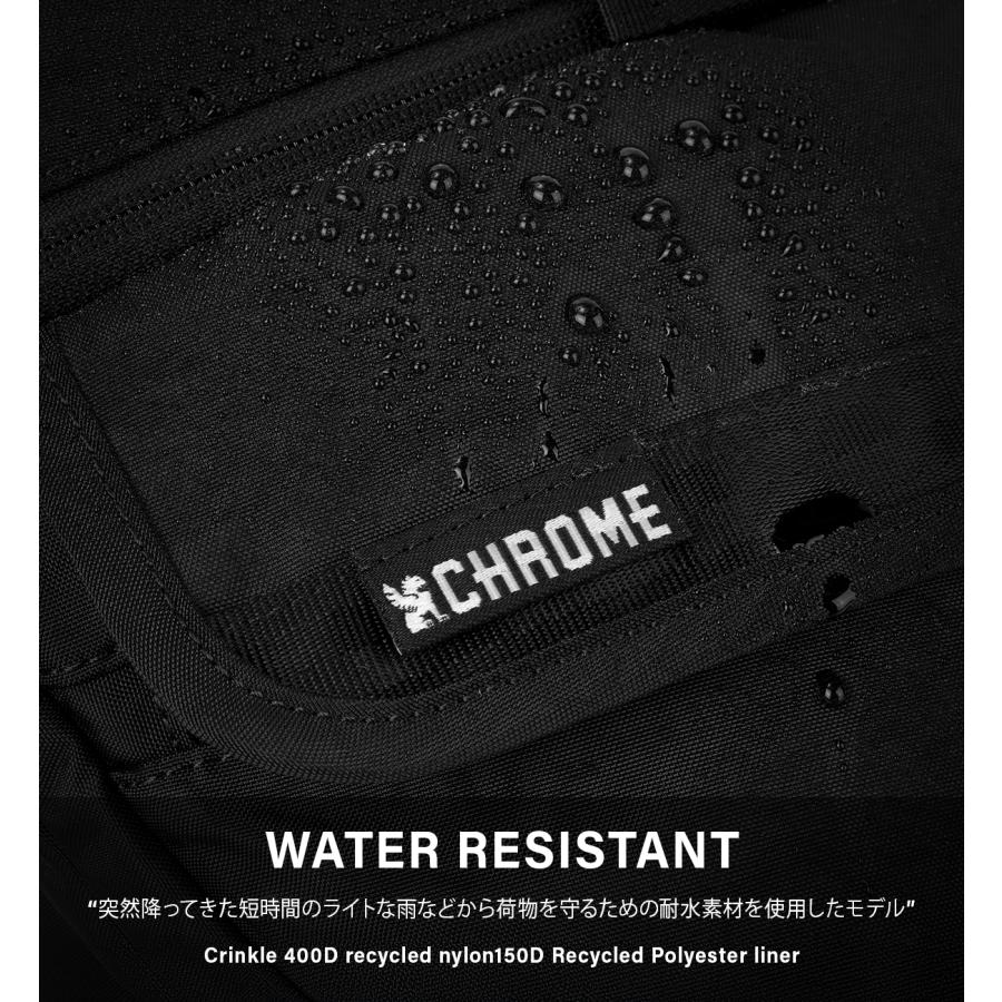 最大44% 3/22まで クローム インダストリーズ ボットフラップスリング ショルダーバッグ 5L ブラッククリンクル CHROME INDUSTRIES BOT FLAP SLING BJ009 | CHROME | 04