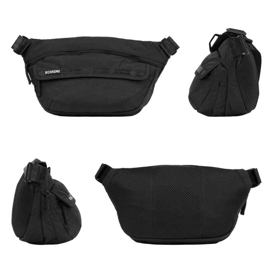 最大44% 3/22まで クローム インダストリーズ ボットフラップスリング ショルダーバッグ 5L ブラッククリンクル CHROME INDUSTRIES BOT FLAP SLING BJ009 | CHROME | 05