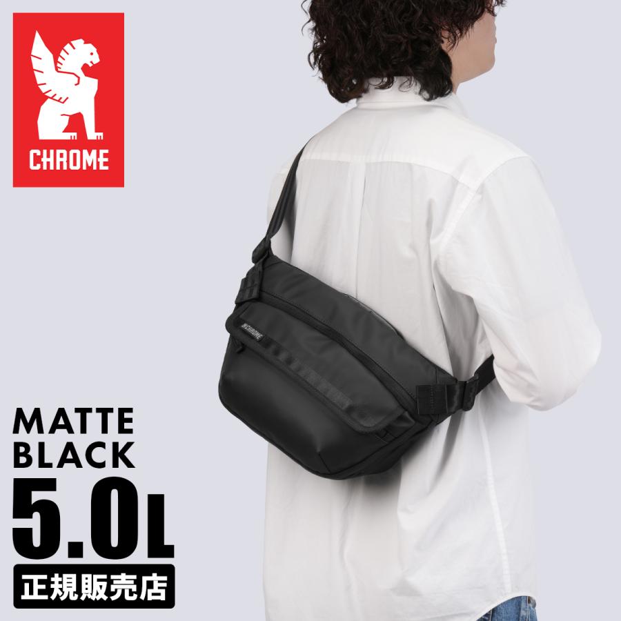 最大44% 3/22まで クローム インダストリーズ ボットフラップスリング ショルダーバッグ 5L マットブラック CHROME INDUSTRIES BOT FLAP SLING BJ009 | CHROME