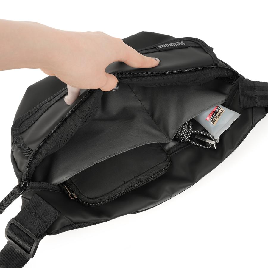最大44% 3/22まで クローム インダストリーズ ボットフラップスリング ショルダーバッグ 5L マットブラック CHROME INDUSTRIES BOT FLAP SLING BJ009 | CHROME | 18