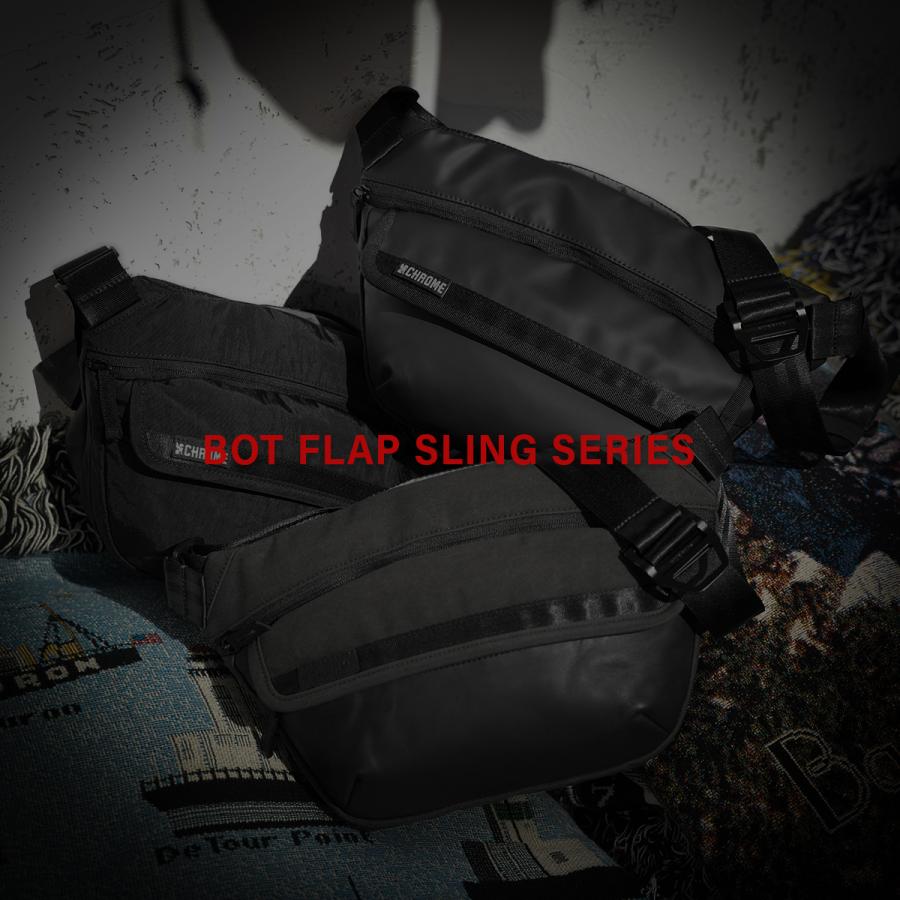 最大44% 3/22まで クローム インダストリーズ ボットフラップスリング ショルダーバッグ 5L マットブラック CHROME INDUSTRIES BOT FLAP SLING BJ009 | CHROME | 07