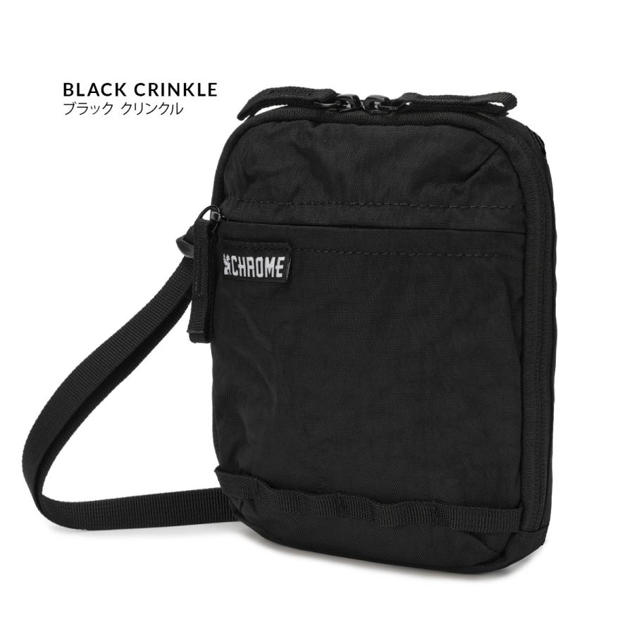 最大42% 3/30限定 クローム インダストリーズ パックポーチ ショルダーポーチ 縦型 2L ブラッククリンクル CHROME INDUSTRIES PAC POUCH BJ010 | CHROME | 04