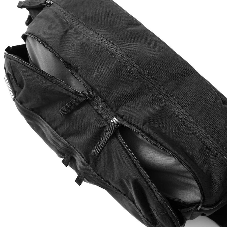 最大44% 3/22まで クローム インダストリーズ パックショルダー ショルダーバッグ 12L 耐水 ブラッククリンクル CHROME INDUSTRIES PACK SHOULDER BJ011 | CHROME | 09